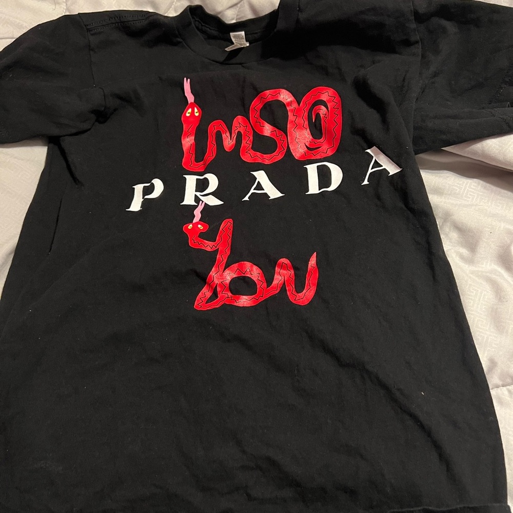 “I’m so PRADA you” tee. Purchased from an instagram boutique
